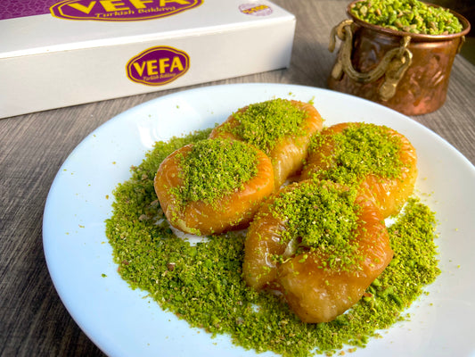 Nightingale Nest, Handmade Turkish Pistachio Or Walnut Nightingale Nest, Vefa Baklava