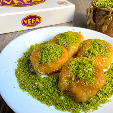 Nightingale Nest, Handmade Turkish Pistachio Or Walnut Nightingale Nest, Vefa Baklava