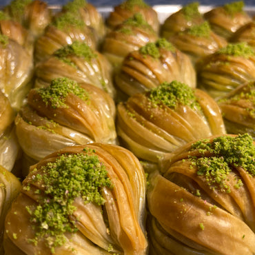 Shell Baklava, Handmade Turkish Pistachio Or Walnut Shell Baklava Vefa Baklava